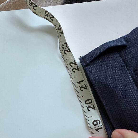 Louis Raphael Comfort Stretch Solid Skinny Fit Flat Front Dress Pant - Picture 6 of 9